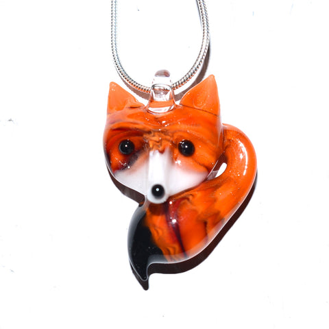 Fox (Orange) Necklace