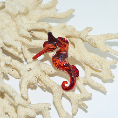 Glass Seahorse Necklace