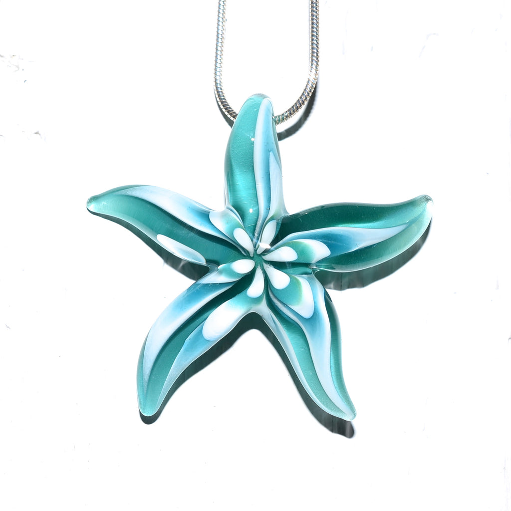 Glass Starfish "Seastar" Necklace