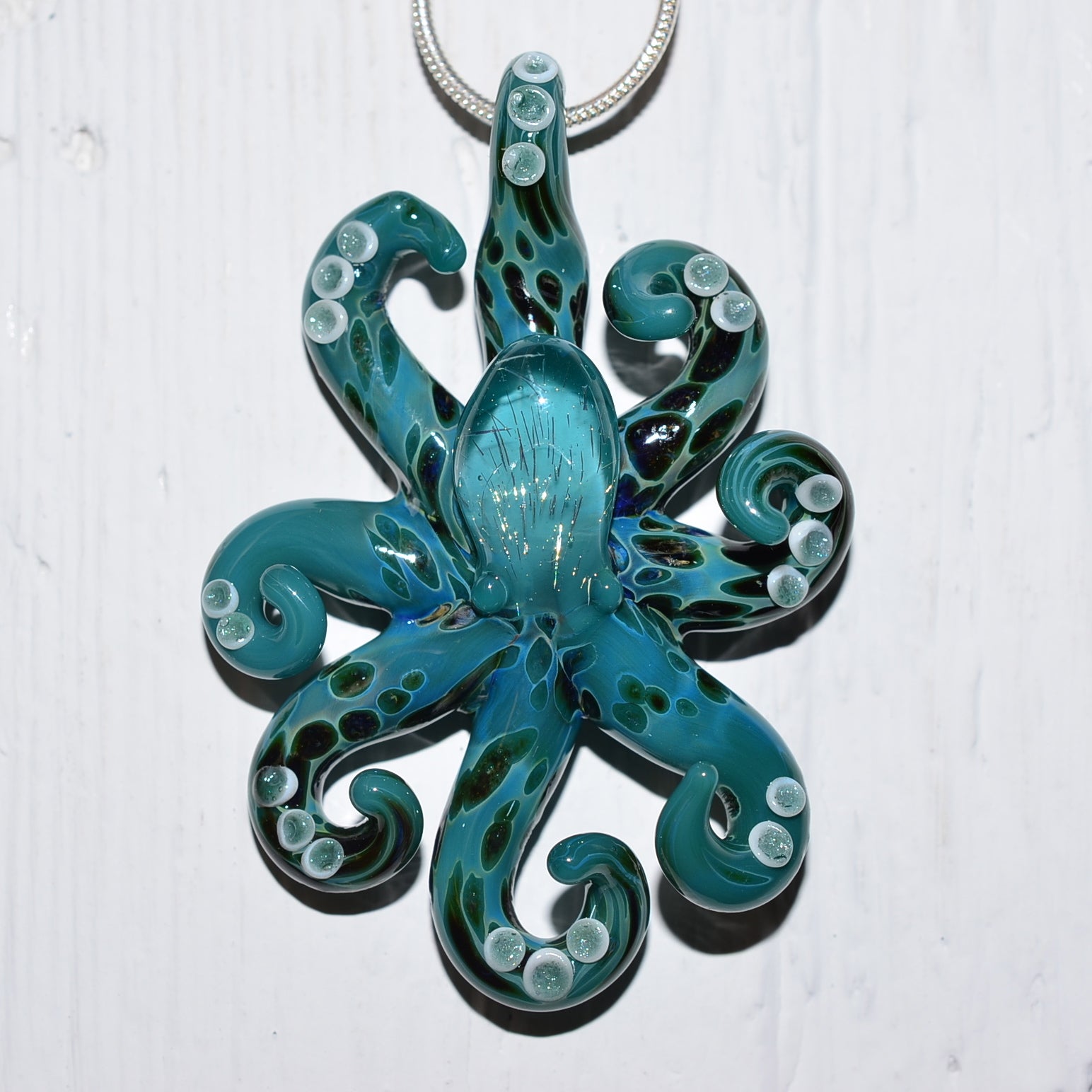 Octopus Necklace – Lady Dragon Glassworks