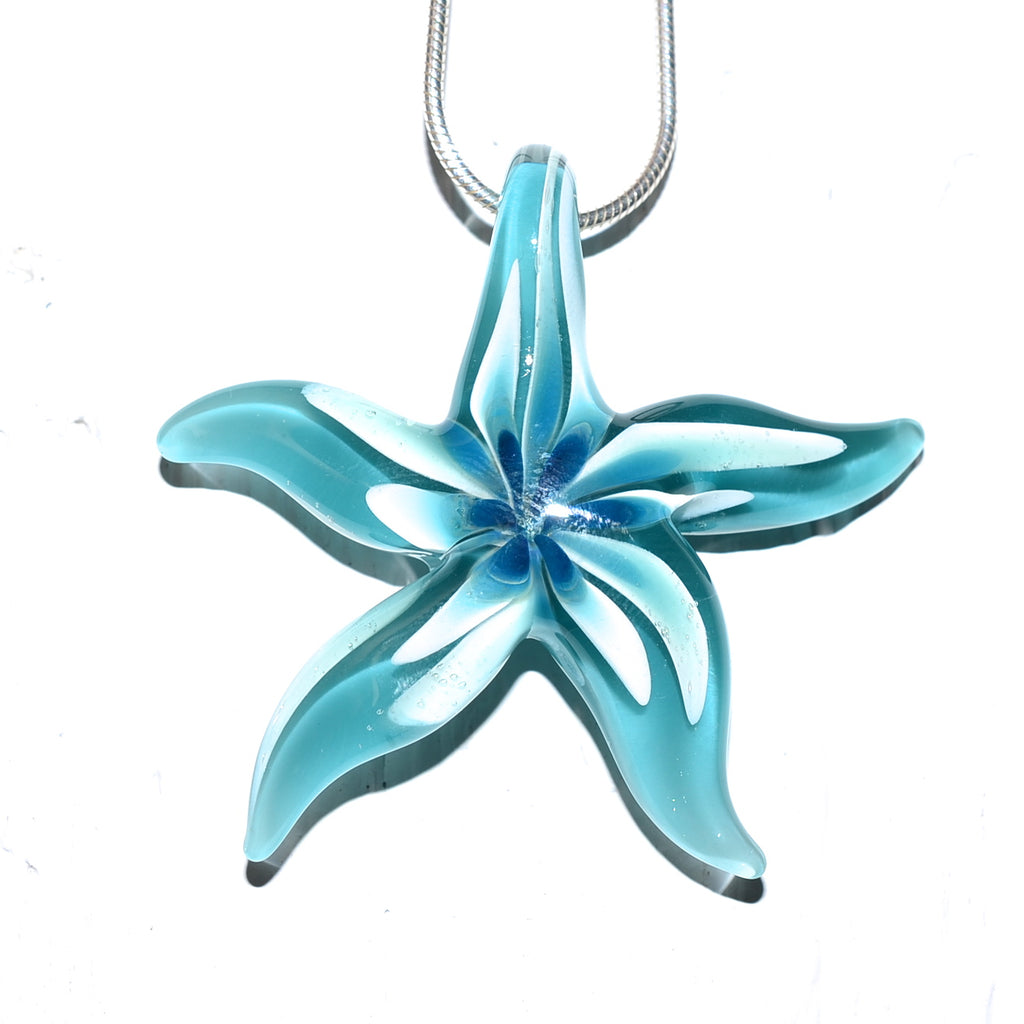 Glass Starfish "Seastar" Necklace