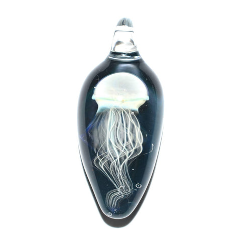 Glass Jellyfish Necklace