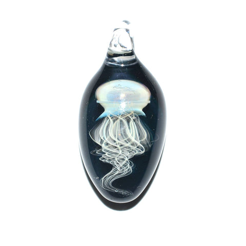 Glass Jellyfish Necklace