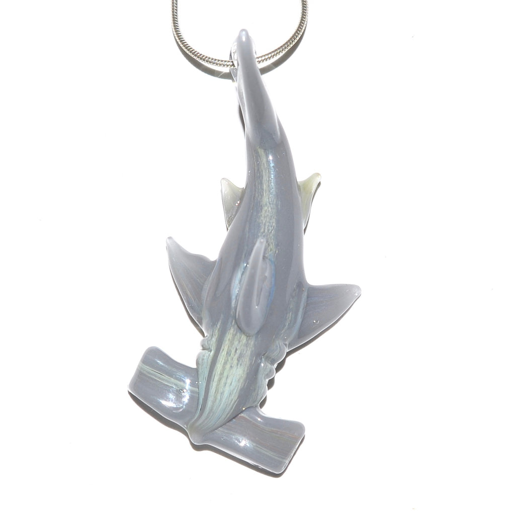 Glass Shark Necklace