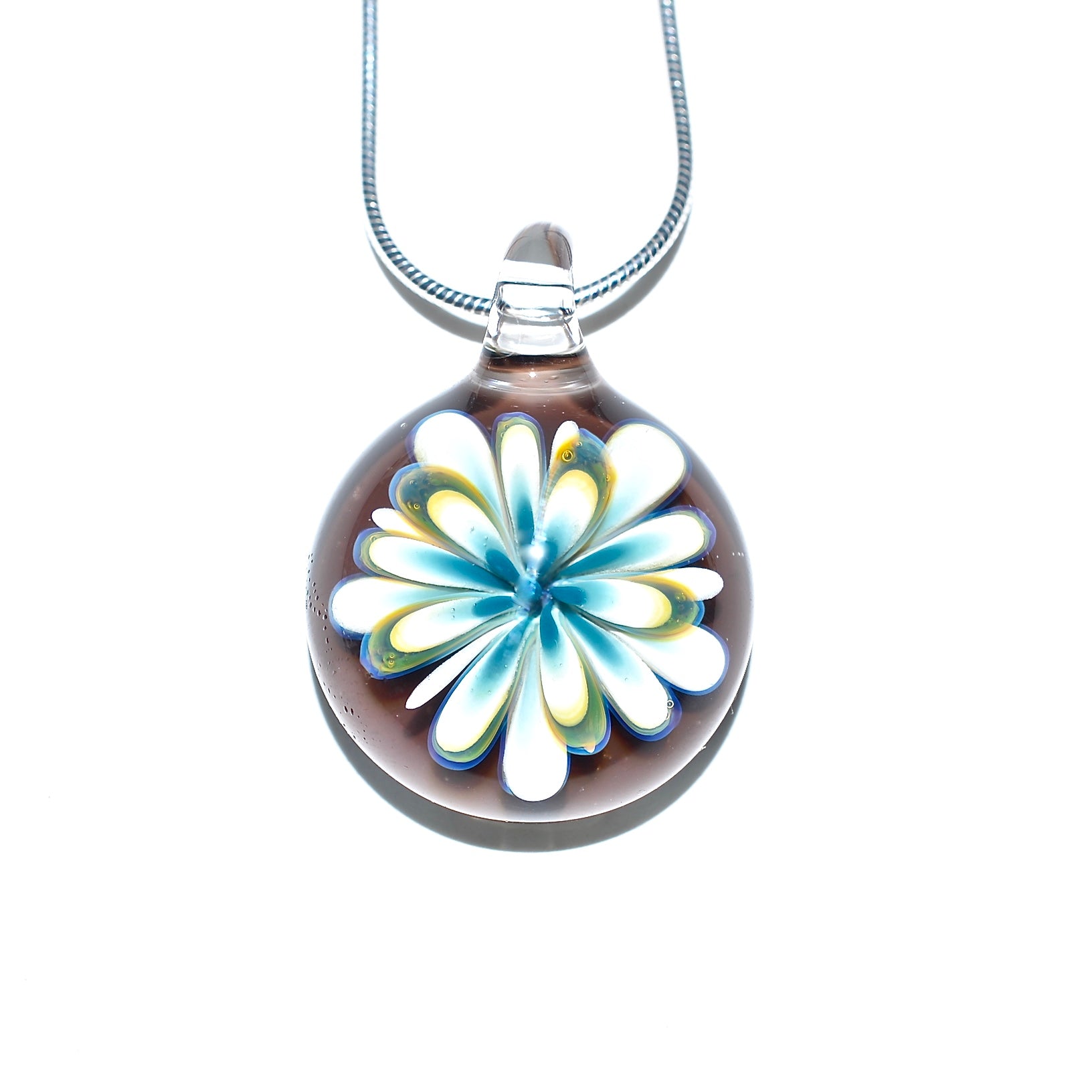 Flower Necklace – Lady Dragon Glassworks